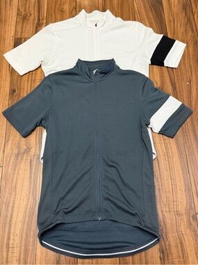 Lot of 2 Rapha Jersey 1 Lightweight 1 Classic Merino Wool Blend Men's Medium